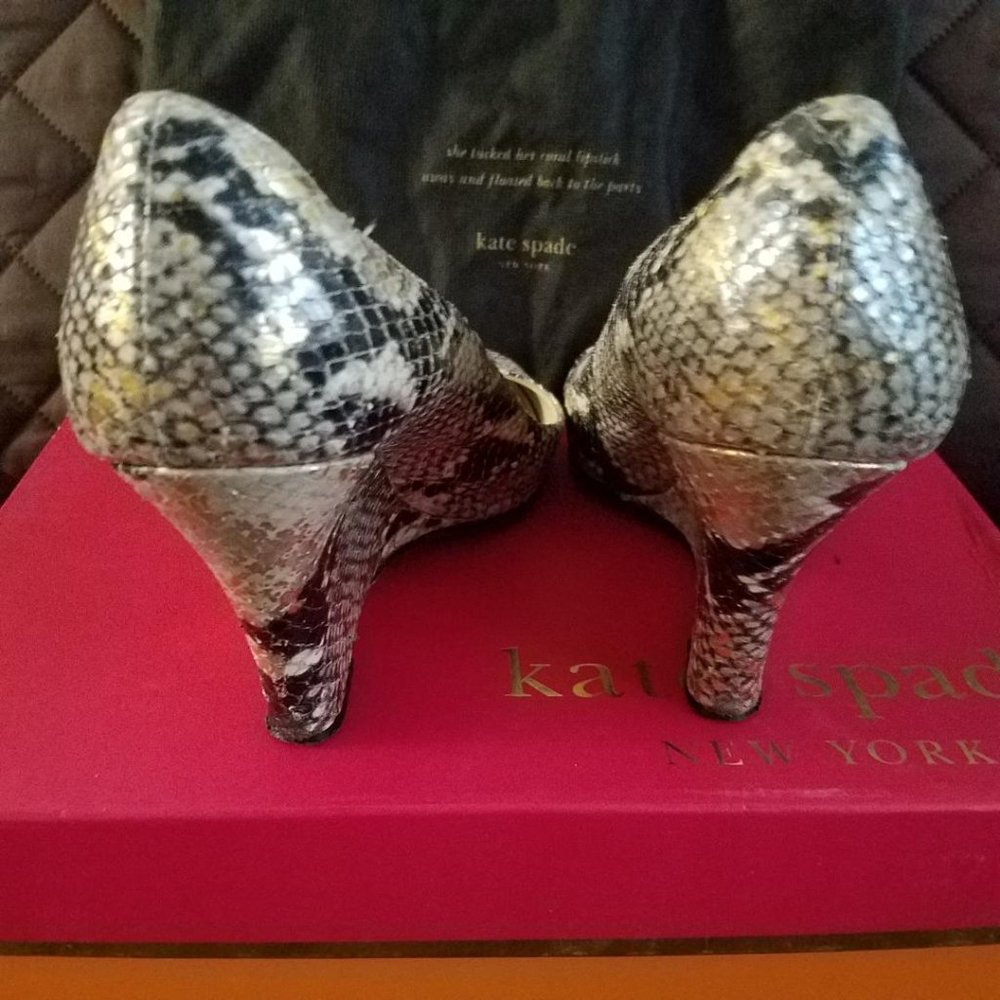 KATE SPADE PUPMS Embossed - Picture 4 of 5
